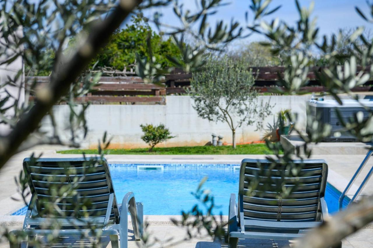 Villa Bobo Family House With Pool à Vodnjan Extérieur photo